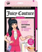 Carte de colorat Make it Real -Design vestimentar Juicy Couture, cu autocolante -1