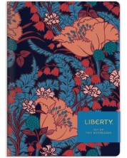 Set de caiete Liberty - Floral, 2 bucăți