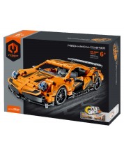 Constructor iM.Master - Super Car, Pull back, 490 piese
