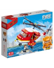 BanBao - Elicopter de salvare a pompierilor, 310 bucăți