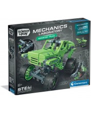 Constructor Clementoni Mechanics Laboratory - Monster Truck, 260 piese