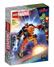 Constructor LEGO Marvel Super Heroes - Armura robotică a lui Rocket (76243) -1