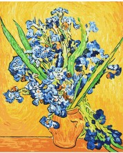 Set de pictură pe numere Ideyka - Irisi Van Gogh, 40 x 50 cm -1