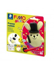 Set de lut polimeric Staedtler Fimo Kids - Rabbit -1