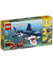 Constructor 3 în 1 LEGO Creator - Creaturi marine din adancuri (31088)