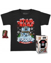 Set Funko POP! Collector's Box: Movies - Star Wars (Holiday R2-D2) (Metallic) -1