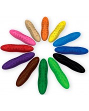 Set de creioane colorate Y-Plus - Peanut, 12 bucăți