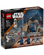 Constructor  LEGO Star Wars - Pachet de luptă Ambuscadă pe Mandalore (75373) 