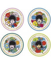 Set de farfurii GB eye Music: The Beatles - Yellow Sub Flowers -1