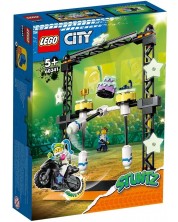Constructor Lego City - Provocare de cascadorii Knock-Down (60341)