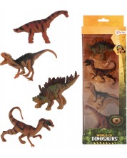 Set figurine Toi Toys World of Dinosaurs - Dinozauri, 12 cm, asortate -1