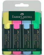 Faber-Castell 48 de markere de text - 4 culori