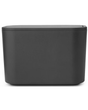 Coș de gunoi pentru baie Brabantia - MindSet, Dark Grey -1