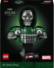 Set de construcție LEGO Marvel Super Heroes – Bustul Doctorului Doom (76345)
