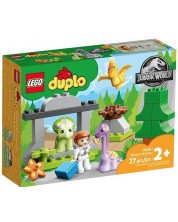 Constructor Lego Duplo - Gradina dinozaurilor pentru copii (10938)
