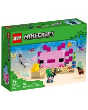 Constructor LEGO Minecraft - Casa Axolotl (21247) -1