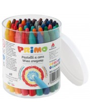 Set de creioane de ceară Primo - 48 de bucăți, 12 culori