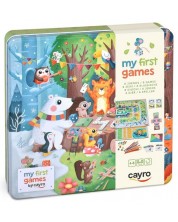 Set de jocuri clasice pentru copii Cayro - Primele mele 6 jocuri