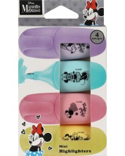 Set de markere de text Cool Pack Minnie Mouse - 4 bucăți -1