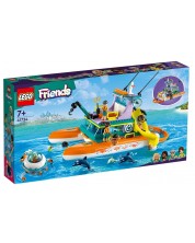 Constructor LEGO Friends - Barcă de salvare marină (41734) -1