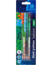 Set creioane grafit Astra Astrapen - Pixel, HB, 4 buc. -1