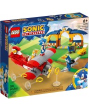 Constructor LEGO Sonic - Atelierul lui Tails și avionul Tornado (76991)