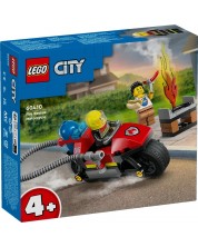 Constructor LEGO City - Bicicleta de salvare de pompieri (60410)