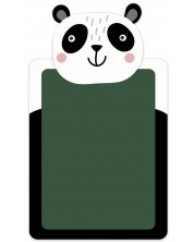 Set tablă de desen și cretă colorată Apli Kids - Panda -1
