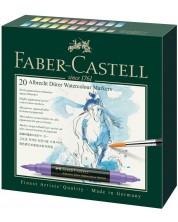 Markere acuarela Faber - Castell Albrech Dürer - 20 culori -1