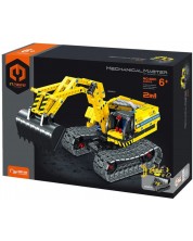 Constructor 2 in 1 iM.Master Mechanical - Excavator și robot, 342 piese