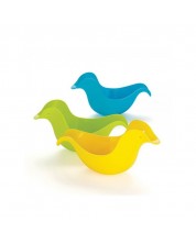 Set de jucarii de baie Skip Hop - Ratuste, galben, verde si albastru