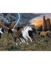 Set de pictură acrilică Royal Acrylic Painting Set - Thunder Run, 39 x 30 cm