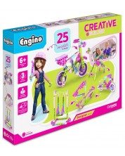 Engino Creative Builder - 25 de modele pentru fete -1