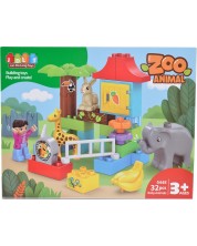 Constructor JDLT - Zoo, 32 piese