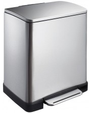 Coș de gunoi EKO Europe - E-Cube, 30 l, crom mat -1