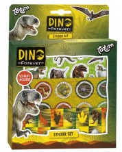 Set de autocolante Totum - Dinozauri