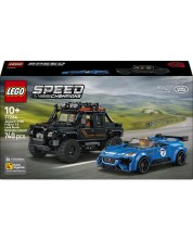 Set de construcție LEGO Speed Champions – Jaguar Project 7 și Land Rover Defender (77264) - imagine 1