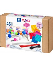 Set de lut Staedtler Fimo Soft - Basic XXL, 46 piese -1