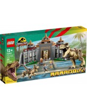 Set de construcție LEGO Jurassic World - Centru de vizitatori cu Rex și Raptor (76961) -1
