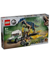 Constructor LEGO Jurassic World - Misiunea Dinozaur: Camion de transport pentru un Allosaurus(76966)