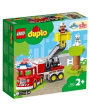 Constructor LEGO Duplo Town - Camion de pompieri cu sunete (10969) -1