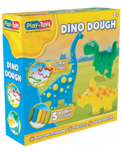 Set cu model Play-Toys - Faceți dinozauri -1