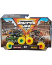 Set buggy  Monster Jam - Grave Digger vs Max D, 1:64