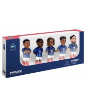 Set de figurine Minix - Echipa Națională Franța, 5 bucăți, 7 cm