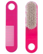Set de păr Canpol - Păr natural moale, roz -1
