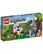 Constructor Lego Minecraft - Ferma de iepuri (21181) -1