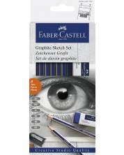 Set creioane negre Faber-Castell - Graphite Sketch Set