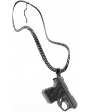 Colier cu medalion Metalmorphose - Pistol -1