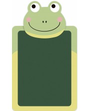 Tablă de desen și set de cretă colorată Apli Kids - Frog -1