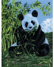 Set de desen pe panza Royal - Panda, 23х30 cm -1